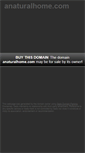 Mobile Screenshot of anaturalhome.com